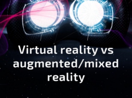 Infographic: virtual reality vs augmented/mixed reality