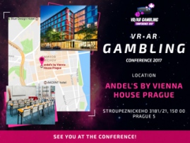 VR/AR Gambling Conference will take place in Andel`s by Vienna House Prague
